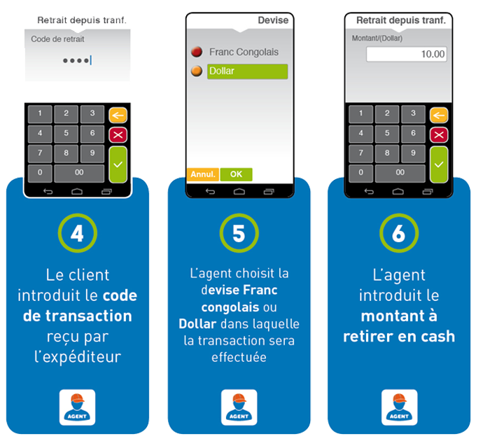 Cash withdraw step 2