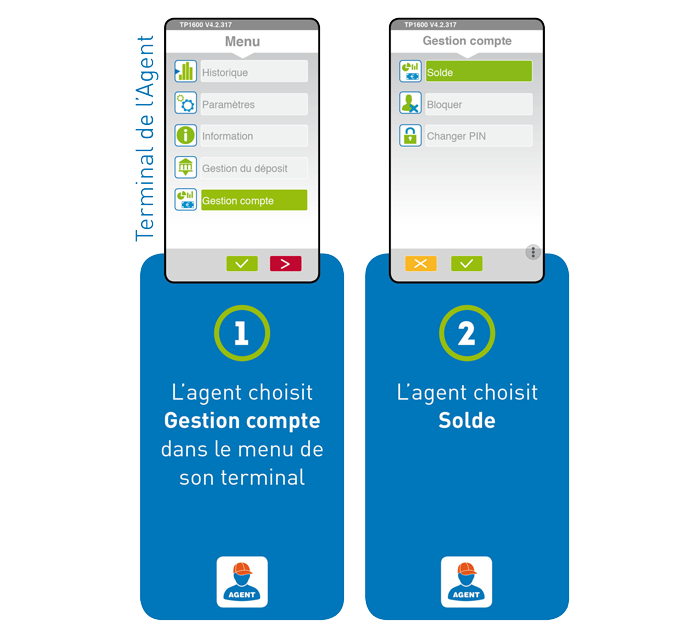 Balance Agent step 1